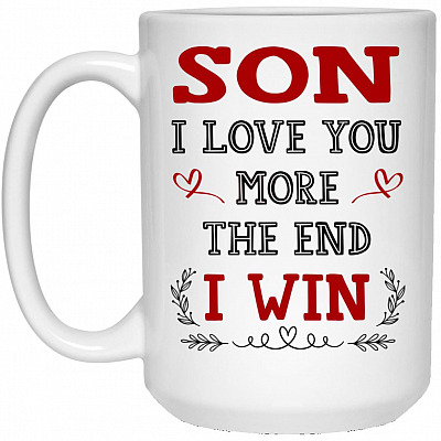 15 oz. White Mug
