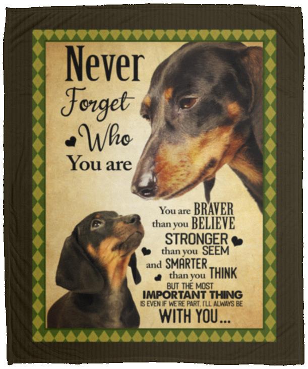 Dachshund Canvas, White, Cozy Plush Fleece Blanket - 50x60