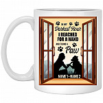Personalized Dog, White, 11 oz. White Mug