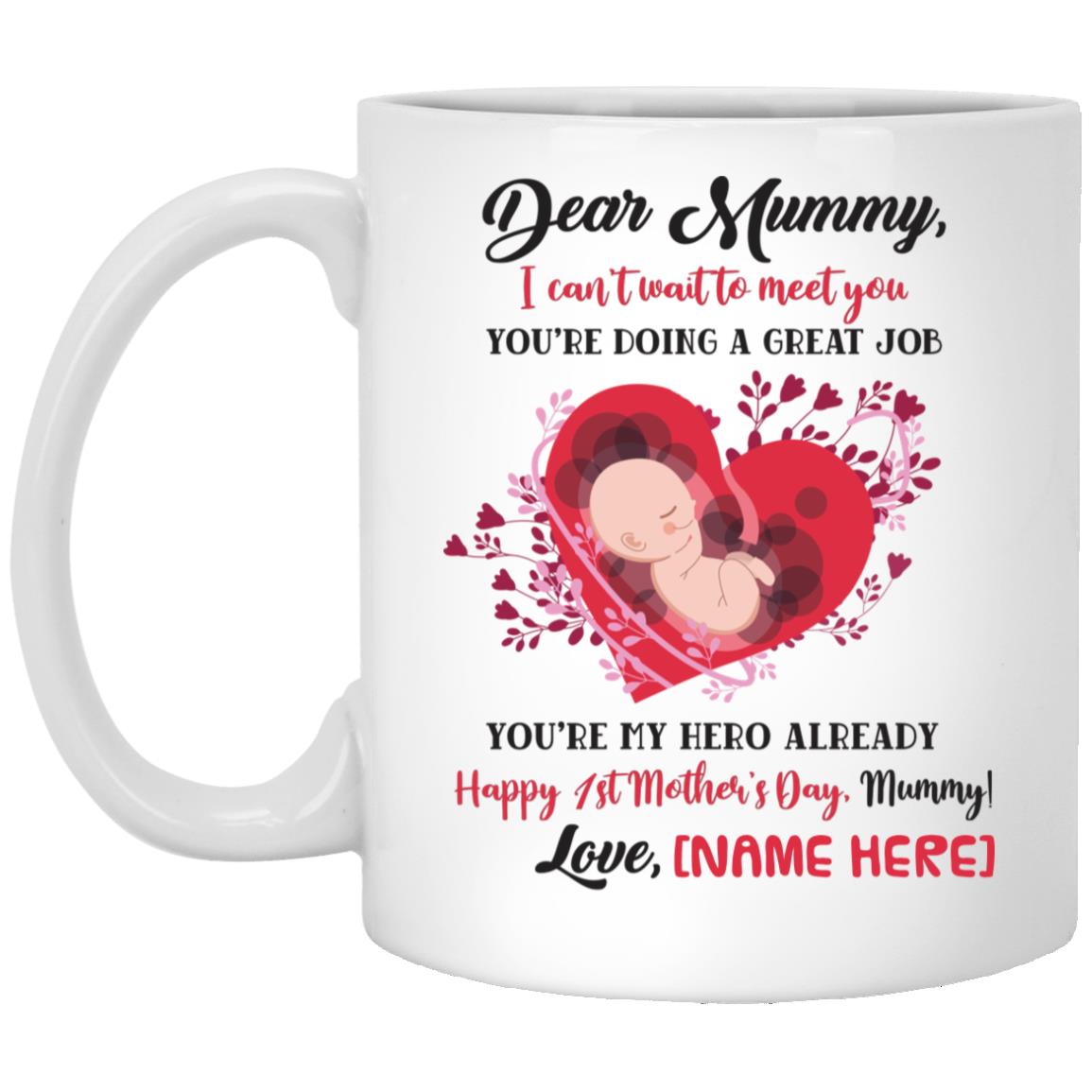 Personalized Mug, White, 11 oz. White Mug