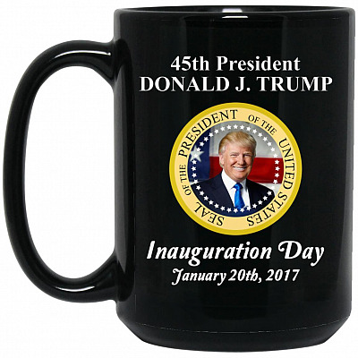 15 oz. Black Mug