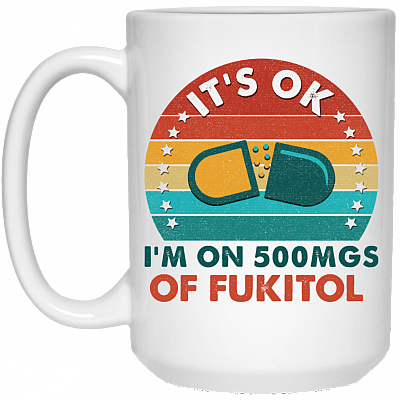 15 oz. White Mug