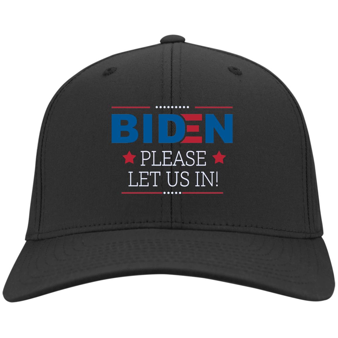 BX001 Brushed Twill Unstructured Dad Cap, Black, Twill Cap
