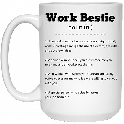 15 oz. White Mug