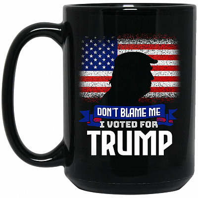 15 oz. Black Mug