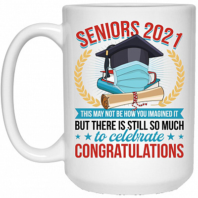 15 oz. White Mug