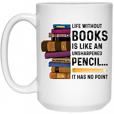15 oz. White Mug