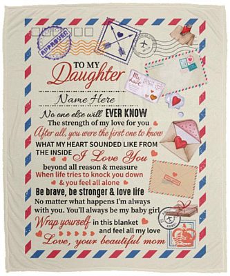 Personalized Airmail to My, White, Cozy Plush Fleece Blanket - 50x60