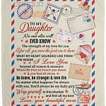 Airmail to My, White, Cozy Plush Fleece Blanket - 50x60 Airmail to My, White, Cozy Plush Fleece Blanket - 50x60