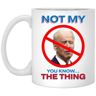Sleepy Joe Mug, White, 11 oz. White Mug