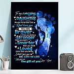 1O. To My Amazing daughter-dad-mk