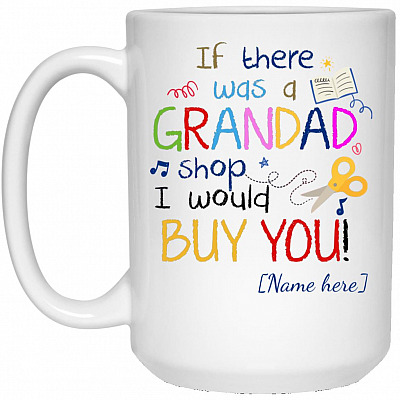 15 oz. White Mug