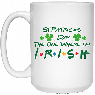 15 oz. White Mug