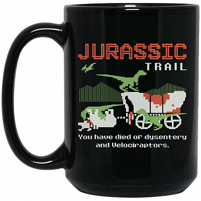 15 oz. Black Mug