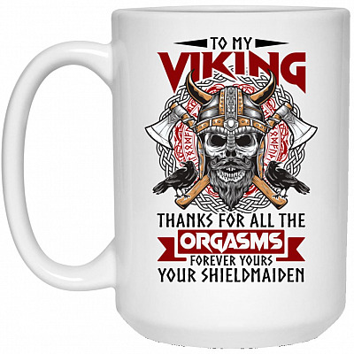 15 oz. White Mug