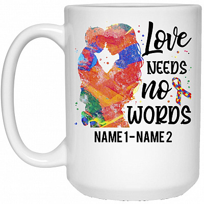 15 oz. White Mug