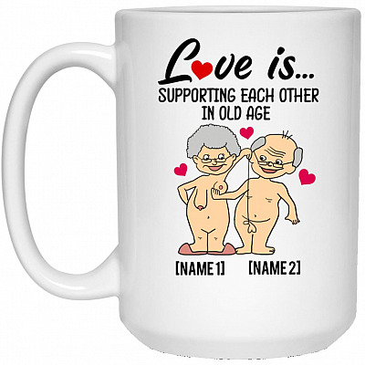 15 oz. White Mug