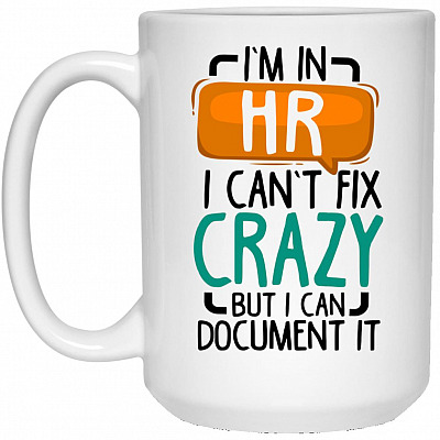15 oz. White Mug