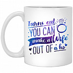 Turns Out You Can Make, White, 11 oz. White Mug