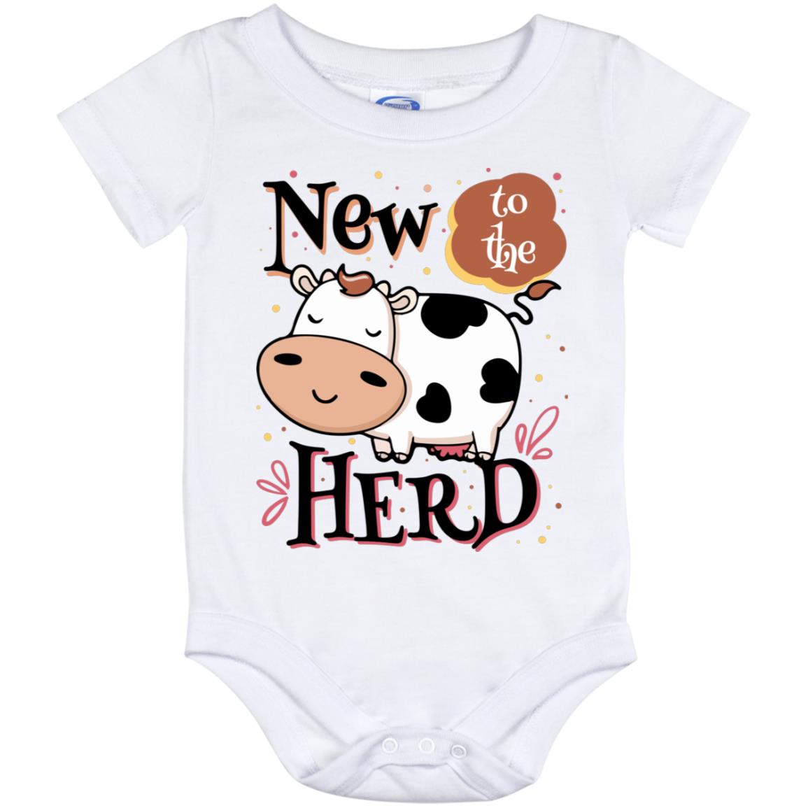New To The, White, Baby Onesie - 12 Month