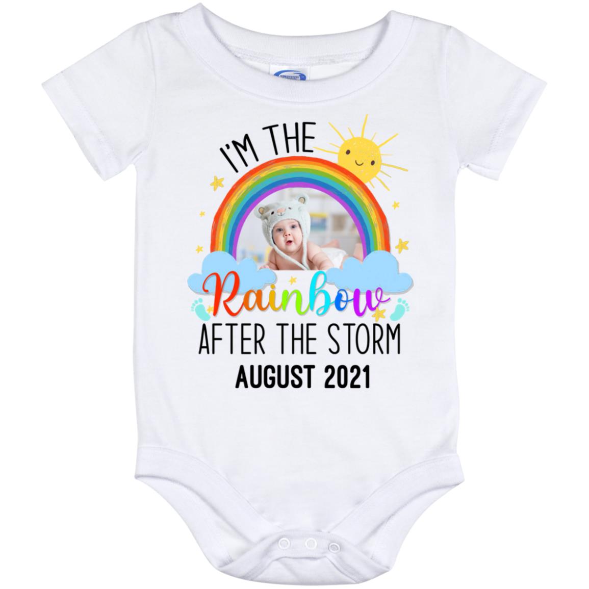 Custom Photo baby, White, Baby Onesie - 12 Month Custom Photo baby, White, Baby Onesie - 12 Month