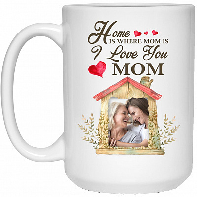 15 oz. White Mug