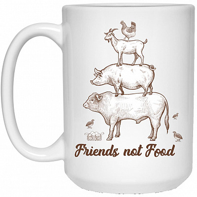15 oz. White Mug