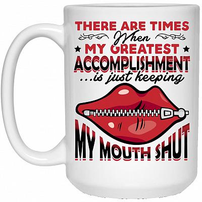 15 oz. White Mug
