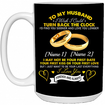 15 oz. White Mug