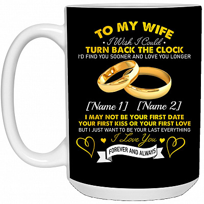 15 oz. White Mug