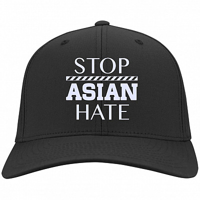 Stop hat, Black, Twill Cap