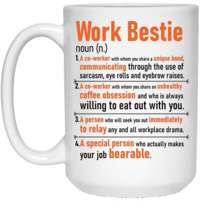 15 oz. White Mug