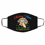 autism mask, Black, Cloth Face Cover – Medium/Large