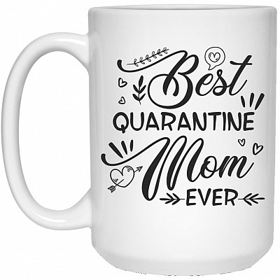 15 oz. White Mug