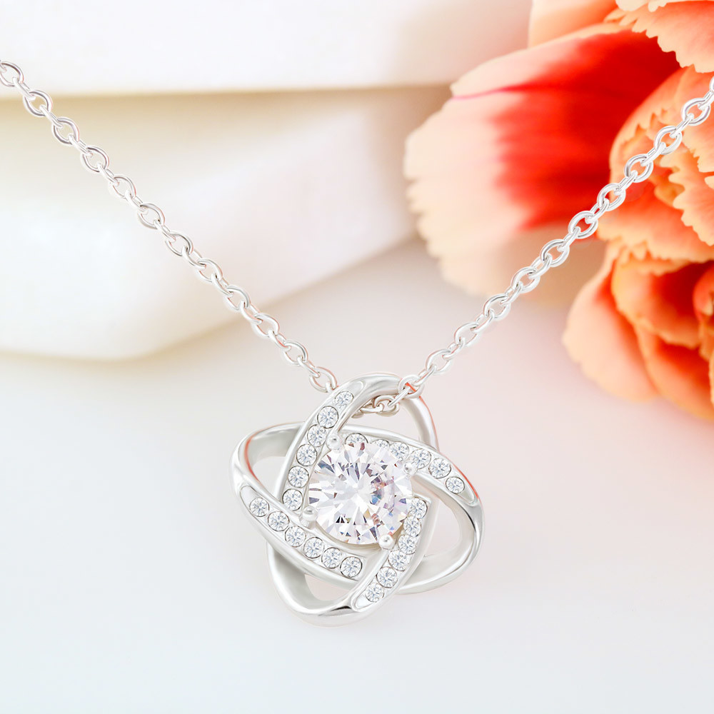 Love Knot Necklace Message Card 2