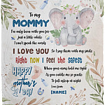 Personalized To, White, Cozy Plush Fleece Blanket - 50x60