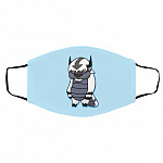 avatar papa, White, Cloth Face Cover – Medium/Large