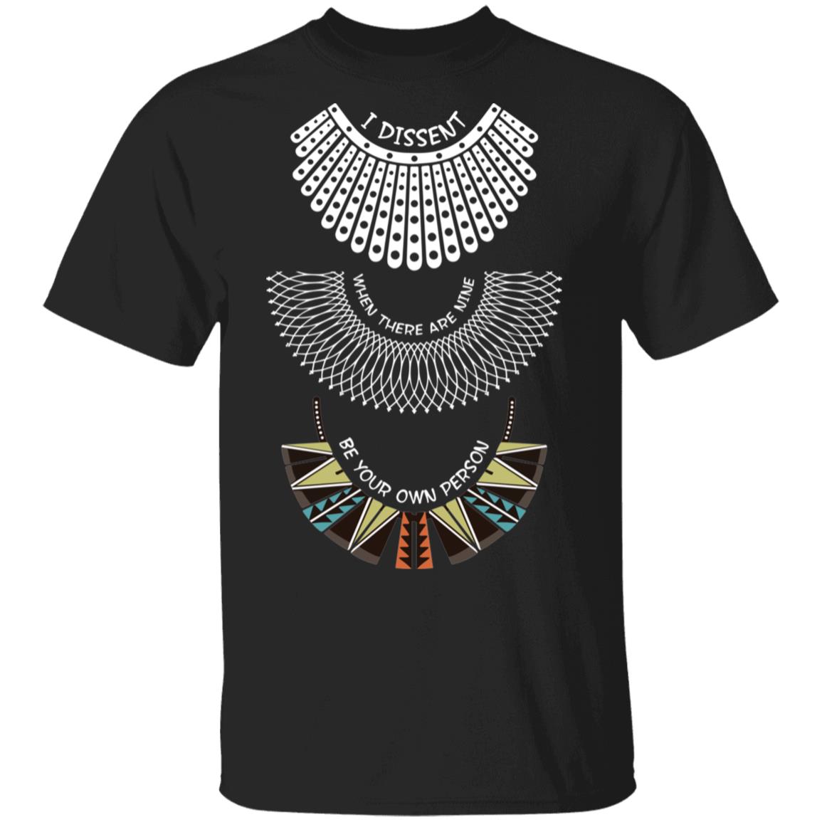 Ruth Bader tee, Black, Unisex T-Shirt