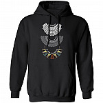 G240 LS Ultra Cotton T-Shirt, Black, Hoodie