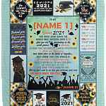 Personalized To My Daughter Senior 2021 You Were Born When The World Was Grieving Graduation Fleece Blanket, White, Cozy Plush Fleece Blanket - 50x60 Personalized To My Daughter Senior 2021 You Were Born When The World Was Grieving Graduation Fleece Blanket, White, Cozy Plush Fleece Blanket - 50x60