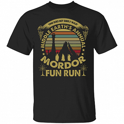 Walk Shirt, Black, Unisex T-Shirt