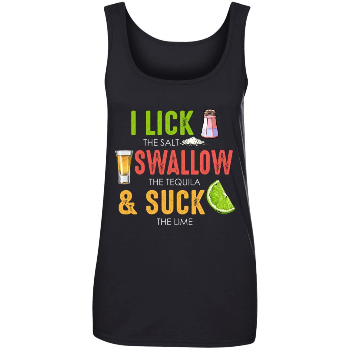 NL1533 Ladies Ideal Racerback Tank, Black, Ladies Tank Top
