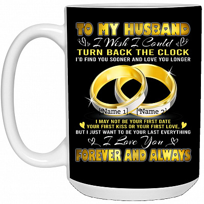 15 oz. White Mug