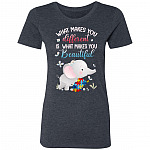 What Makes You, Vintage Navy, Premium Ladies T-Shirt