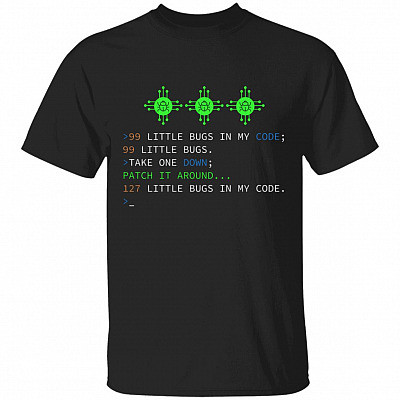have bugs, Black, Unisex T-Shirt