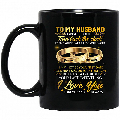 11 oz. Black Mug