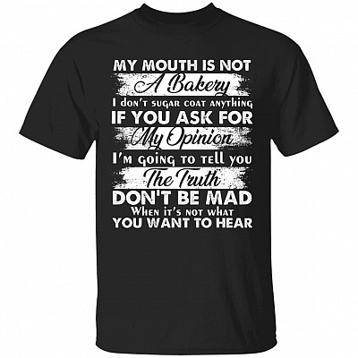 Bakery Shirt, Black, Unisex T-Shirt