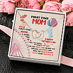 2KT. First Time Mom (6) Interlocking Hearts Necklace 4