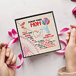 2KT. First Time Mom (6) Interlocking Hearts Necklace 5
