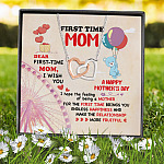 2KT. First Time Mom (6) Interlocking Hearts Necklace 7